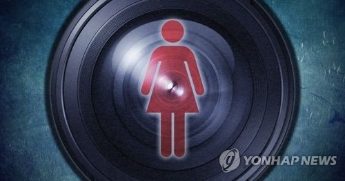 불법 촬영 (PG) [연합뉴스]