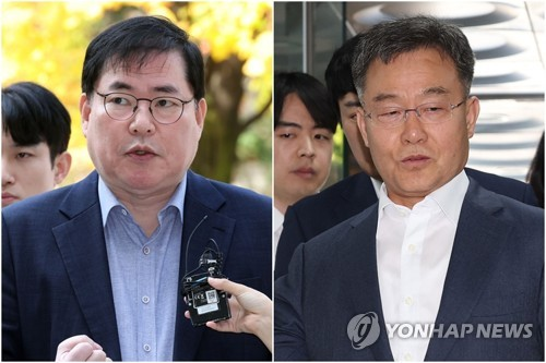 ‘대장동 개발 비리 특혜’ 의혹과 관련해 기소된 유동규(왼쪽) 전 성남도시개발공사 본부장과 화천대유 자산관리 대주주인 김만배 씨. [사진공동취재단=연합뉴스]