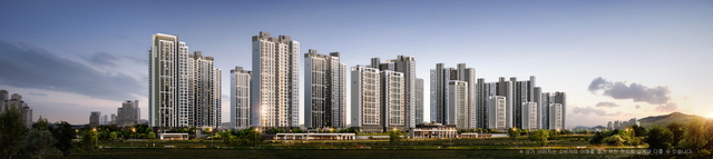 ‘운정 아이파크 포레스트’ 투시도. (HDC현대산업개발 제공)