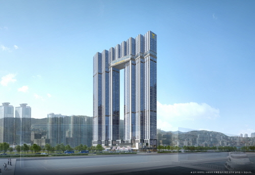 롯데캐슬 드메르 메인투시도(주경)