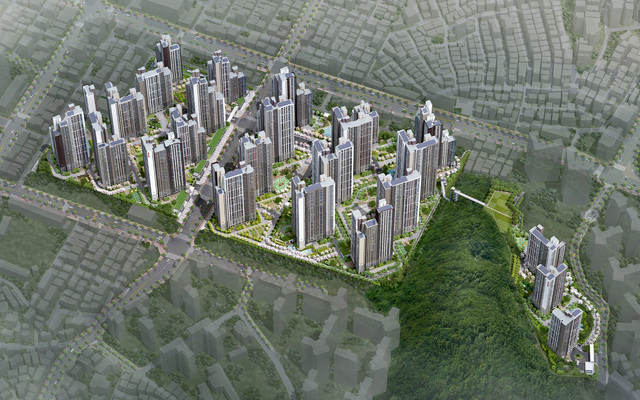 힐스테이트광명11조감도.