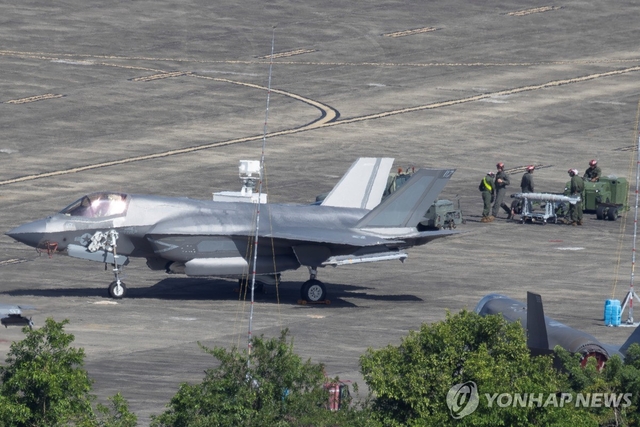 미군의 F-35 전투기. 로이터 연합뉴스 자료사진