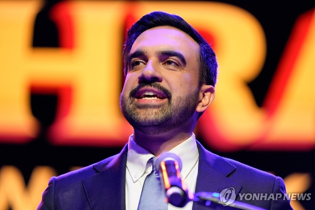 조란 맘다니 뉴욕시장 당선인. AP 연합뉴스