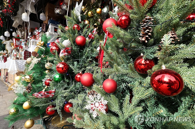크리스마스 이미지. 연합뉴스