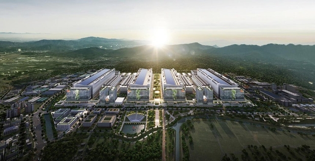 용인 반도체클러스터 조감도. 용인시 제공