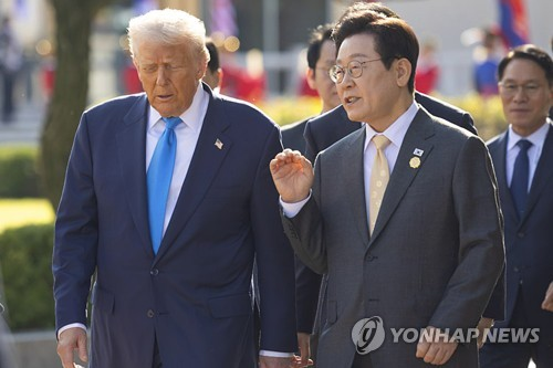 이재명 대통령과 도널드 트럼프 미국 대통령    [대통령실 제공]