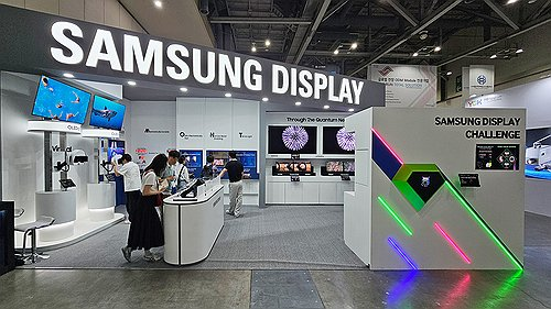 삼성디스플레이 ‘IMID 2025’ 전시 부스.    [삼성디스플레이 제공]
