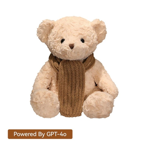 폴로토이의 AI 탑재 곰 인형 '쿠마'. 폴로토이 홈페이지 캡처
