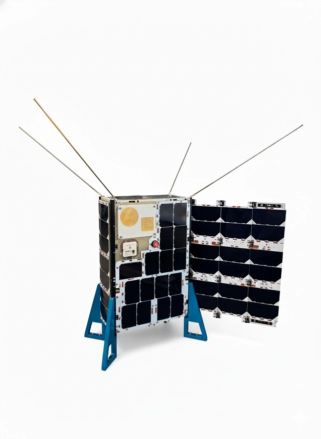 ETRI가 개발한 IoT 위성 '에트리샛' 모습. ETRI 제공.
