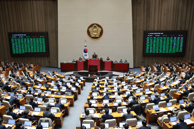2026년도 예산안 가결. [연합뉴스]