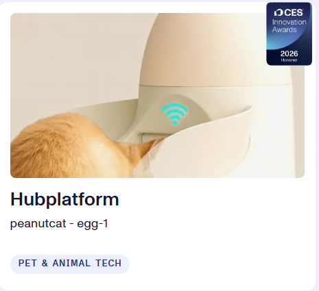 허브플렛폼, CES 2026 혁신상 수상- 맞춤형 스마트 고양이 자동급식기 '... - 뉴스 썸네일 이미지