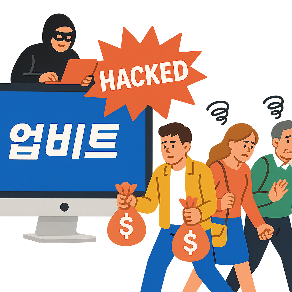 업비트, 해킹 후 점유율 ‘뚝’…이용자 이탈 이어질까