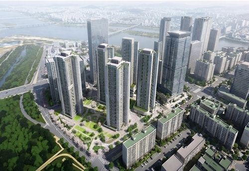 여의도 광장아파트 재건축 조감도. [서울시 제공]
