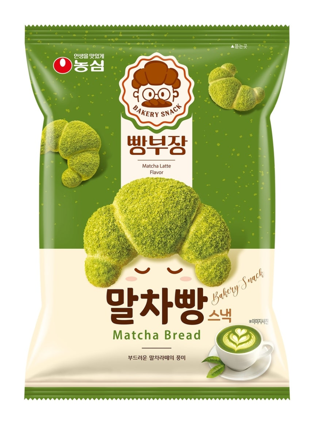 ‘빵부장 말차빵’. [농심 제공]