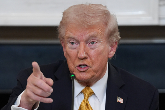 도널드 트럼프 미국 대통령  [AP 연합뉴스]