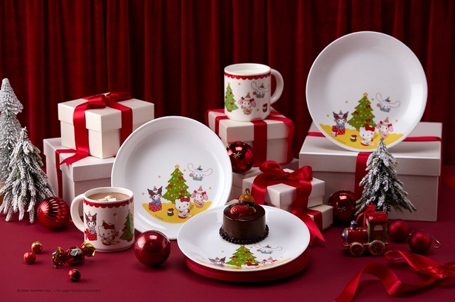 코렐 산리오캐릭터즈 크리스마스 에디션(총 6P 세트)