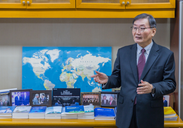 전광우 세계경제연구원 이사장. 박동욱기자 fufus@