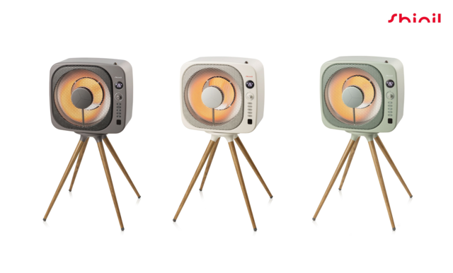 신일 레트로 에코팬큐브히터. 신일전자 제공