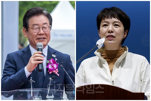 이재명 대통령(왼쪽)과 김은혜 국민의힘 의원. [디지털타임스 DB, 연합뉴스]