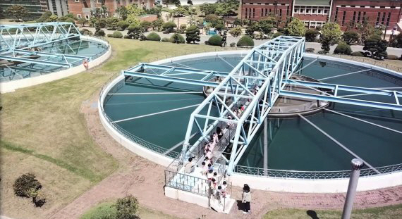 부산 동래구 명장정수장. [부산상수도사업본부]