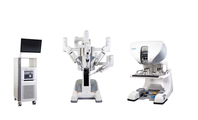 내시경 수술로봇 레보아이. 미래컴퍼니 제공