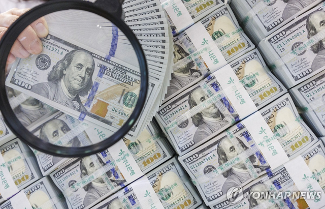 미국 달러. 연합뉴스
