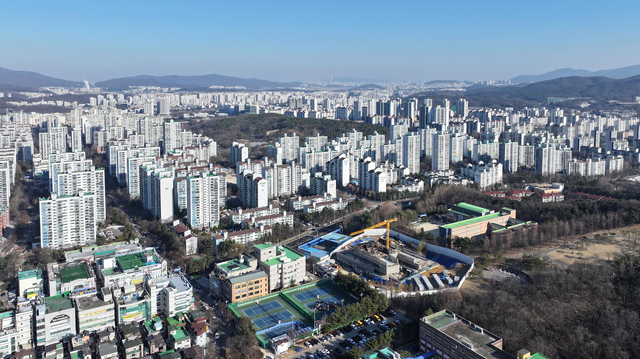 분당 노후계획도시 전경