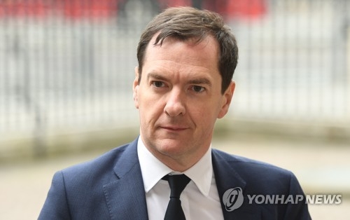 오픈AI에 합류하는 조지 오스본 전 영국 재무장관. EPA 연합뉴스 자료사진