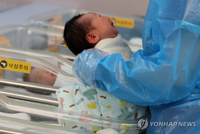 CHA의과학대학교 일산차병원 신생아실. 연합뉴스