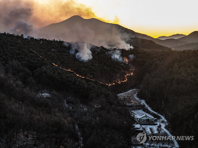 “의성 산불 잔불 정리 완료”…산림청, 뒷불감시 체제 전환