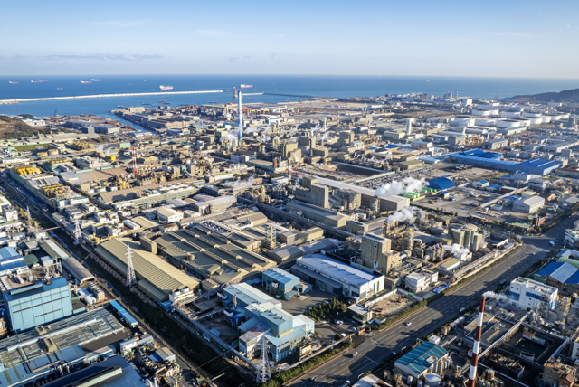 울산광역시 울주군 고려아연 온산제련소 전경. 고려아연 제공.
