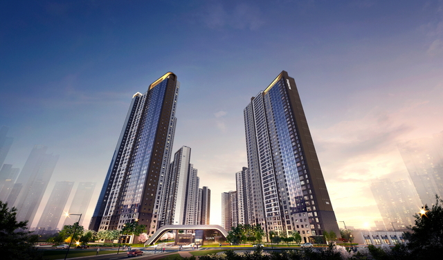 인하대역 수자인 로이센트 투시도