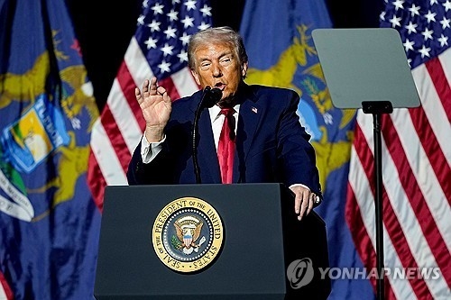 도널드 트럼프 미국 대통령. AP 연합뉴스