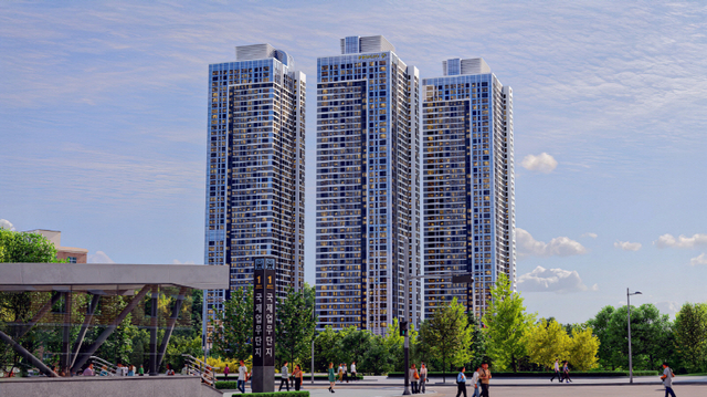 청라 피크원 푸르지오 투시도