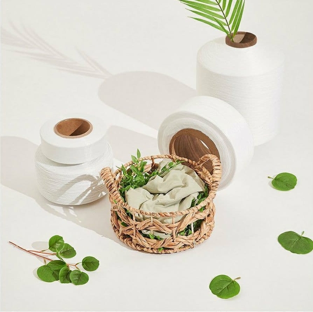 효성티앤씨의 재활용 폴리에스터 원사 리젠. 효성티앤씨 제공.