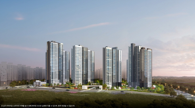 두산위브더제니스 센트럴 천안 투시도(석경)