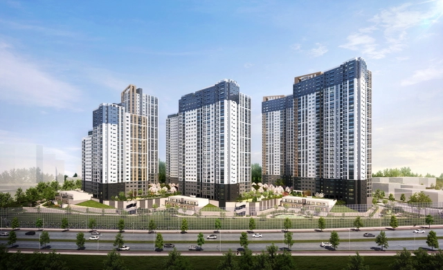 아산탕정 동일하이빌 파크레인 투시도