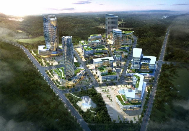 수원 R&D사이언스파크 조감도.