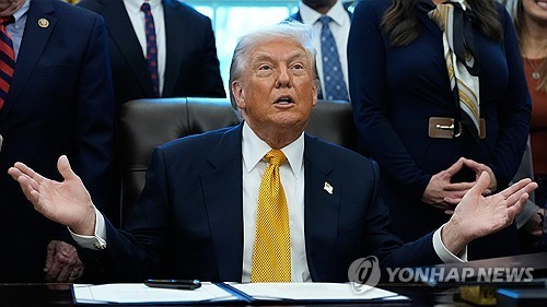 트럼프 미국 대통령. [워싱턴 AP=연합뉴스]