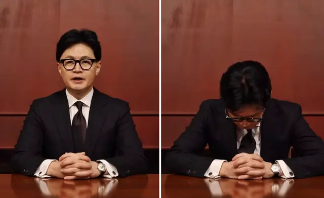 한동훈 국민의힘 전 당대표가 18일 오전 자신의 페이스북에 게재한 영상을 통해 국민의힘 홈페이지 익명 당원게시판 논란 장기화 관련 정치적 책임을 인정하며 대국민 사과했다.<한동훈 전 법무부 장관 페이스북 영상 갈무리>