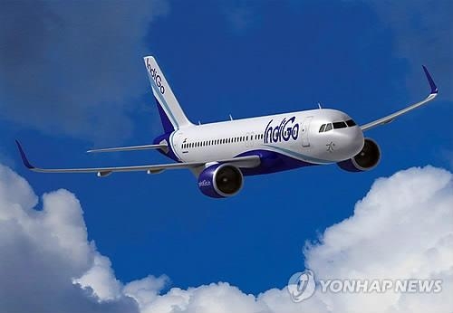 인디고 항공 A320 여객기. EPA 연합뉴스