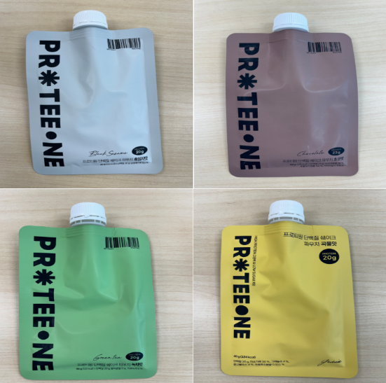 회수됐던  프로티원의 제품 4종 [식약처 제공]
