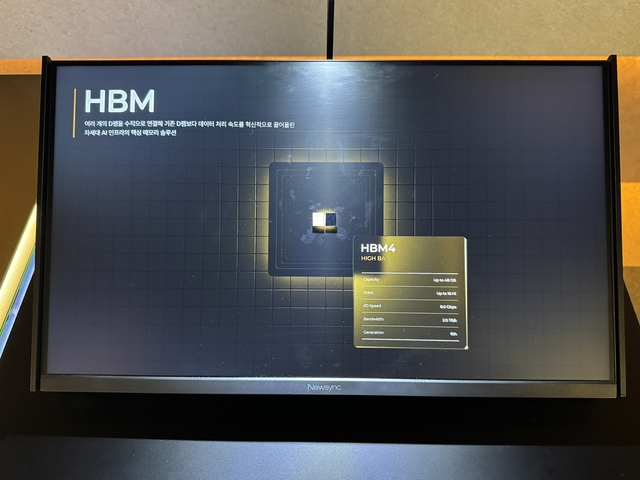 SK하이닉스 HBM4 제품 이미지. SK하이닉스 제공
