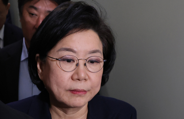 이혜훈 기획예산처 장관 후보자가 19일 국회에서 열릴 예정인 인사청문회를 앞두고 대기하고 있다. [연합뉴스]
