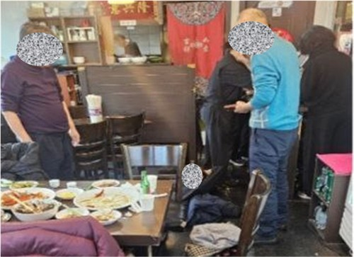 식당서 푹 쓰러진 70대 노인, 옆자리 경호관이 살렸다