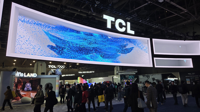 미국 라스베이거스 컨벤션센터(LVCC)에서 6일(현지시간) 개막한 CES 2026 TCL 부스. 장우진 기자