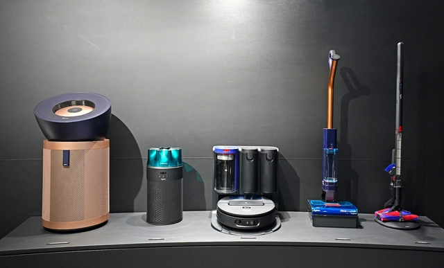 다이슨 코리아가 선보인 신제품 라인업. 다이슨코리아 제공