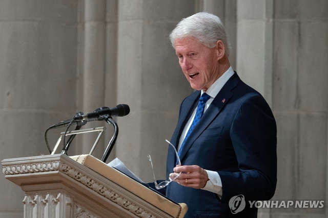 빌 클린턴 전 미국 대통령. AP 연합뉴스 자료사진