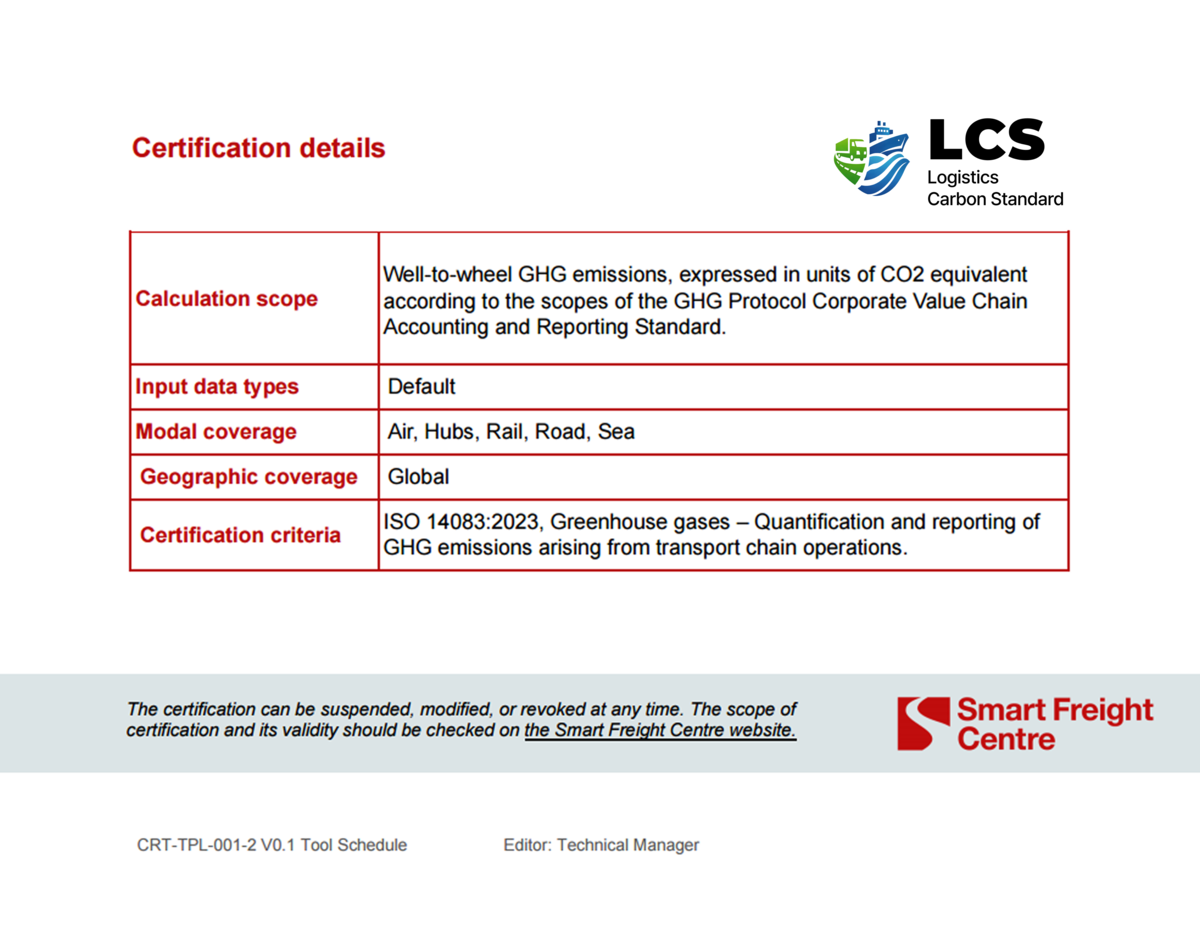 글렉(GLEC), 한국 최초 SFC GLEC Tool 국제 인증...물류 탄소 산정의 디지... - 뉴스 썸네일 이미지