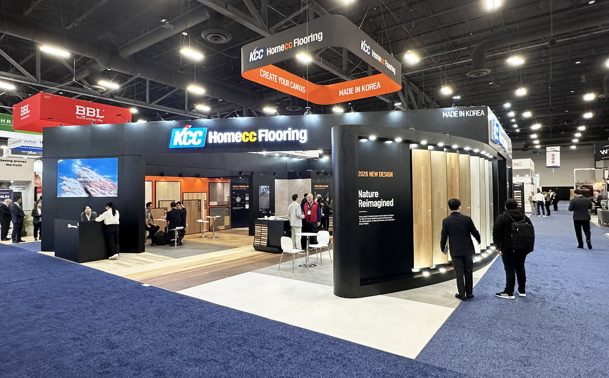 KCC글라스 홈씨씨, 북미 최대 바닥재 전시회 'TISE 2026' 참가 - 뉴스 썸네일 이미지